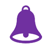 purple bell